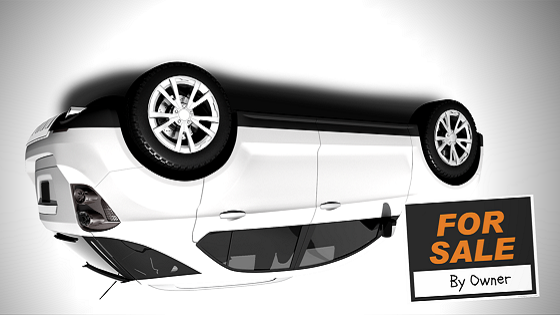 Car is Upside Down