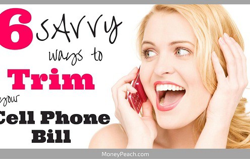cut back on cell phone bill