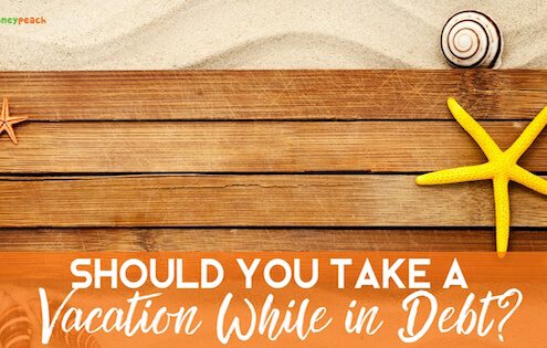 vacation while in debt