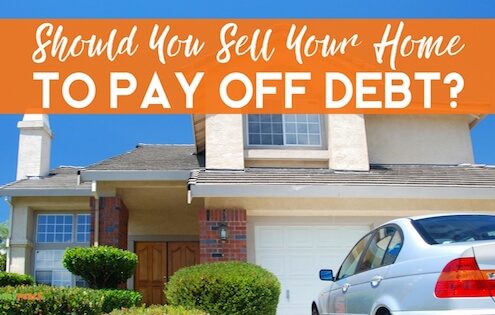 sell your home to pay off debt