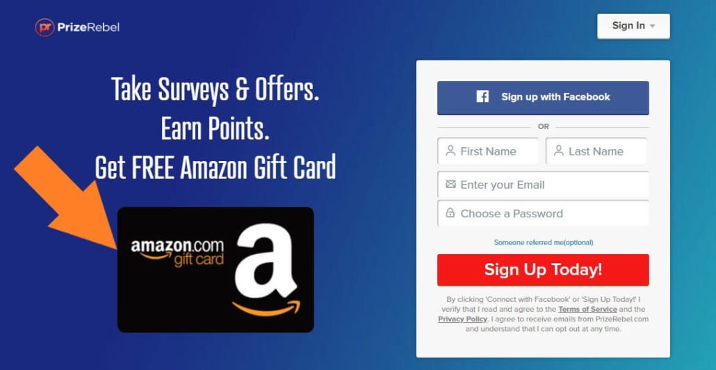 free amazon gift cards